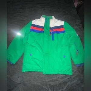 Boden boys waterproof jacket 6-7